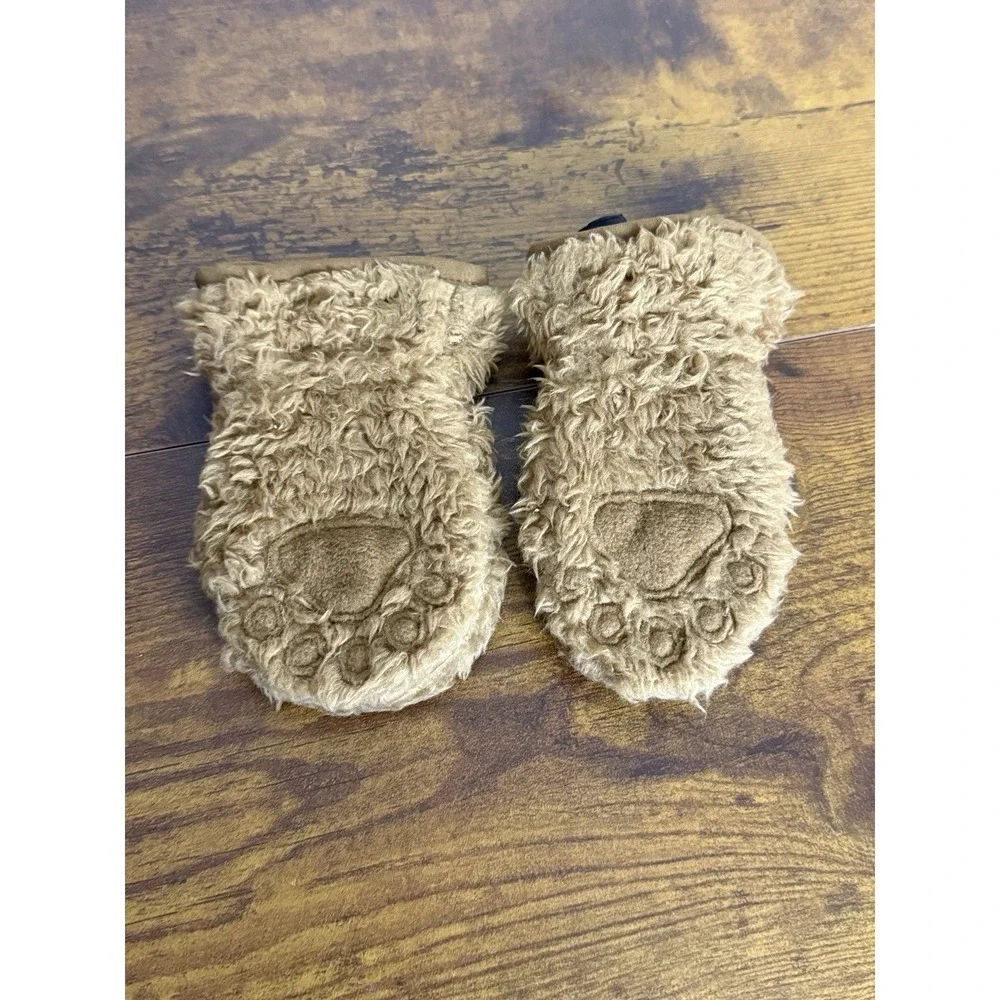 The North Face Littles Brown Bear Mitt Mittens Baby Infant Size 6-24 Months